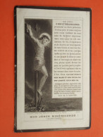 Priester - Pastoor Edmond Houtave Geboren Te Damme 1863 Overleden Te Brugge  1911  (2scans) - Religion & Esotericism