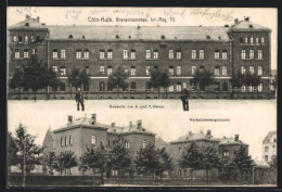 AK Köln-Kalk, Kronprinzenkas. Inf.-Reg. 53, Gebäude Der 5. U. 7. Comp., Verheiratetengebäude  - Köln