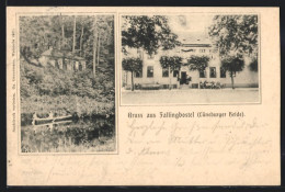 AK Fallingbostel /Lüneburger Heide, Blick Auf Gasthaus  - Lüneburg