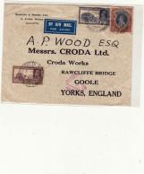 India / Airmail 1939 Censorship / G.B. - Other & Unclassified