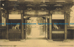 R653846 Nikko. Niohmon Gate. Tohshogu Temple. 1931 - Monde