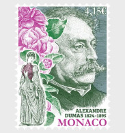 MONACO 2024 PEOPLE Famous Writers. 200th Birth Anniv. Of ALEXANDRE DUMAS - Fine Stamp MNH - Nuevos