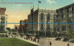 R653857 Mass. Boston. Boylston St. Cor. Berkeley. Mason Bros. 1914 - Monde