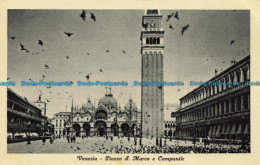 R653861 Venezia. Piazza S. Marco E Campanile. A. Scrocchi - Monde