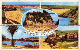 R653867 Cornish Riviera. The Boating Lake. Perranporth. Watergate Bay. Multi Vie - Monde