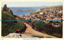 R653872 Hastings From West Hill. Postcard - Monde