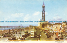 R653876 Blackpool Tower And Promenade. Saidman Bros. Jarrold. 1957 - Monde