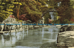 R653878 Barnard Castle. Dairy Bridge. Valentine. Collo Colour. 1964 - World