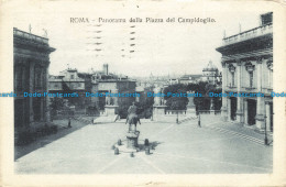 R653883 Roma. Panorama Dalla Piazza Del Campidoglio. 1921 - Monde