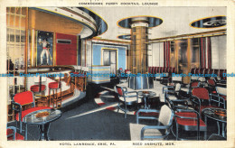 R653892 Pa. Erie. Hotel Lawrence. Commodore Perry Cocktail Lounge. E. C. Kropp. - World