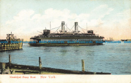 R653894 New York. Municipal Ferry Boat. J. Stern - World