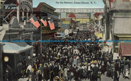 R653923 N. Y. Coney Island. On The Bowery. American Art Publishing. H. Finkelste - World