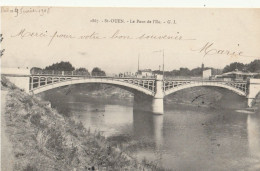 SAINT OUEN  Le Pont De L'ile - Saint Ouen