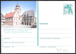 Germania/Germany/Allemagne: Intero, Stationery, Entier, Architettura Medievale, Medieval Architecture, Architecture Médi - Other & Unclassified