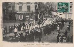 La Flèche, Procession De La Fête-Dieu. - La Fleche