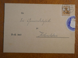 J29 GERMANY     LETTRE  IMPRIMé 1913   . ++AFF. INTERESSANT+ - Brieven En Documenten