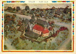 Romania Incinta Mtropoliei Transilvaniei Aspect Aerian Litografie - Holy Places