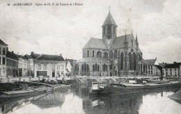 Audenarde.   -   Eglise De N.D. De Pamele Et L'Escaut.  -   1920   Naar   Hermalle-sous-Huy - Oudenaarde