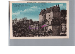 CPA  - CREPY EN VALOIS 60 - Les Restes Du Château  Carte Vierge - Crepy En Valois