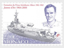 MONACO 2024 EVENTS Ships. 60th Anniv. Of The Jeanne D’arc Helicopter Carrier - Fine Stamp MNH - Ungebraucht