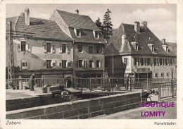 67 Saverne Zabern Occupation Allemande Guerre 1939 1945 Kanalstaden Canal écluse éclusier  , Carte GF MGH - Saverne