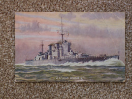 HMS KING GEORGE V ARTIST CARD, PA VICKARY, VALENTINE CARD - Guerre