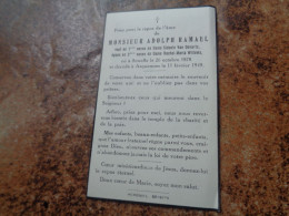Doodsprentje/Bidprentje  ADOLPH RAMAEL   Seneffe 1878-1949 Arquennes  (Vf S. Van Oovarts & R.M. Willems) - Godsdienst & Esoterisme