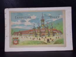 209 CHROMOS . PUBLICITE . ROUEN . EXPOSITION 1884 . - Advertising