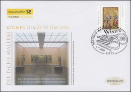 2701 Winter Tafelgemälde - Selbstklebend, Schmuck-FDC Deutschland Exklusiv - Storia Postale