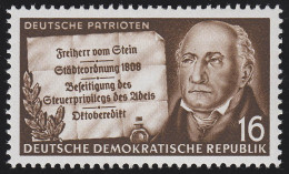 399 XI Freiherr Vom Und Zum Stein 16 Pf Wz.2 XI ** - Unused Stamps