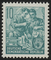 366 XII Fünfjahrplan 10 Pf Wz.2 XII ** - Unused Stamps