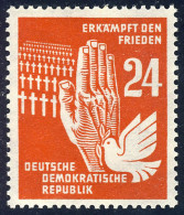 279 Frieden 24 Pf ** - Unused Stamps