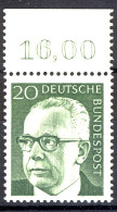 637 Heinemann 20 Pf Oberrand ** Postfrisch - Unused Stamps