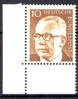 636 Heinemann 10 Pf Ecke Ul ** Postfrisch - Unused Stamps