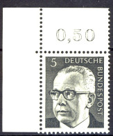 635 Heinemann 5 Pf Ecke Ol ** Postfrisch - Unused Stamps