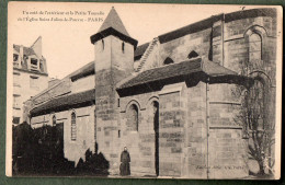 75 - PARIS - Eglise Saint-Julien-le-Pauvre - Un Côté De L'extérieur Et La Petite Tourelle - Eglises
