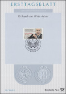 ETB 15/2020 Politiker Und Bundespräsident Richard Von Weizsäcker - 2011-…