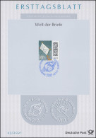 ETB 43/2021 Welt Der Briefe 160 Cent: Briefdrachen - 2011-…