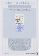 ETB 18/2021 100. Geburtstag Joseph Beuys - 2011-…