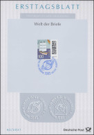 ETB 42/2021 Welt Der Briefe 100 Cent: Briefsegler - 2011-…