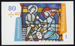 3574 Weihnachten Kirchenfenster 2020, Selbstklebend, Aus FB 101, ** - Unused Stamps