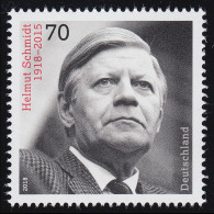 3429 Politiker Helmut Schmidt, Postfrisch ** - Unused Stamps