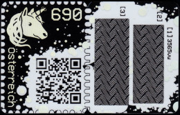 Österreich 3470Zf Krypto-Marke Einhorn Komplett Mit Zierfeld 2019, ** Postfrisch - Ongebruikt