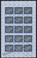 Italie / Italy 2004 Yvert 2740, Lace Art, Rose In Gauze Stich - Full Sheetlet - MNH - Blocks & Sheetlets