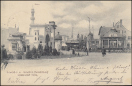 AK Industrie- & Gewerbeausstellung DÜSSELDORF Kairo, SSt AUSSTELLUNG 18.8.1902 - Museen