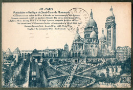 75 - PARIS - Funiculaire Et Basilique Du Sacré-Coeur De Montmartre - Sacré Coeur