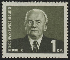 342ba II XII Wilhelm Pieck 1 DM Wz.2 XII ** Postfrisch - Unused Stamps