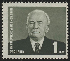 342bb III XII Wilhelm Pieck 1 DM Wz.2 XII ** Postfrisch - Unused Stamps