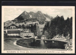 AK Sonthofen / Bayr. Allgäu, Schiessstätte Der Königl. Priv. Schützengesellschaft  - Sonthofen