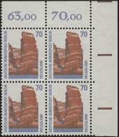874 SWK 70 Pf Eck-Vbl. Or ** Postfrisch - Unused Stamps
